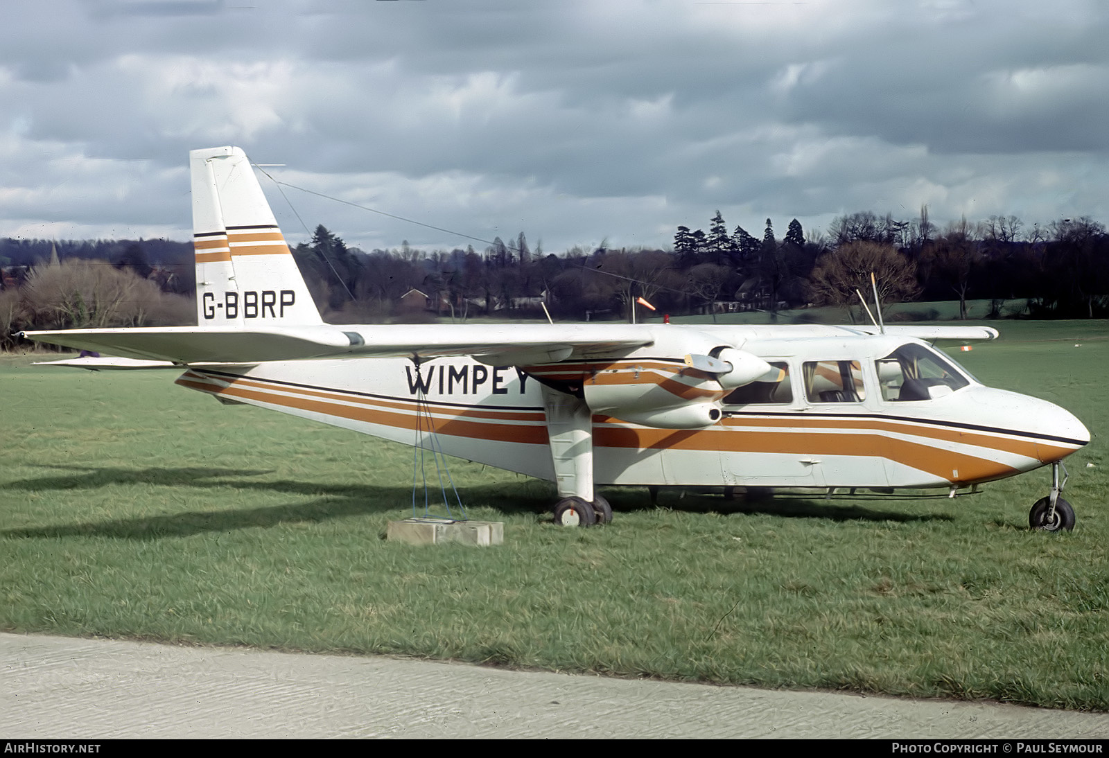 Aircraft Photo of G-BBRP | Britten-Norman BN-2A-9 Islander | George Wimpey and Co. | AirHistory.net #553207