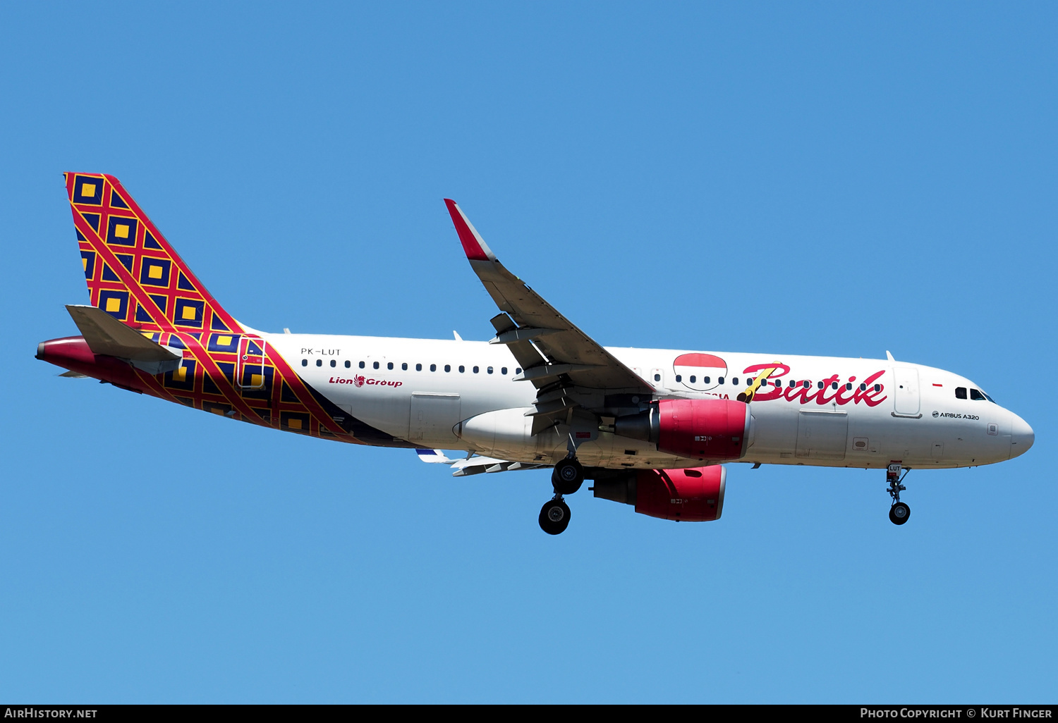Aircraft Photo of PK-LUT | Airbus A320-214 | Batik Air | AirHistory.net #553209