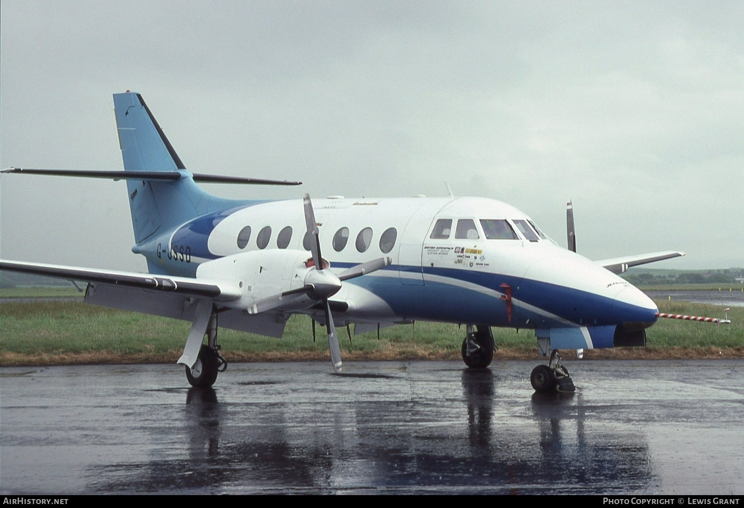 Aircraft Photo of G-JSSD | British Aerospace BAe-3100 Jetstream 31 | British Aerospace | AirHistory.net #553227