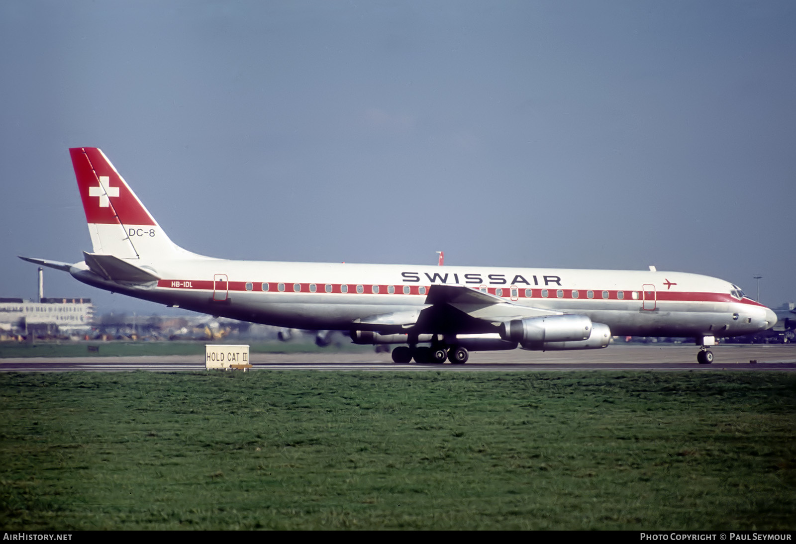 Aircraft Photo of HB-IDL | McDonnell Douglas DC-8-62 | Swissair | AirHistory.net #553240