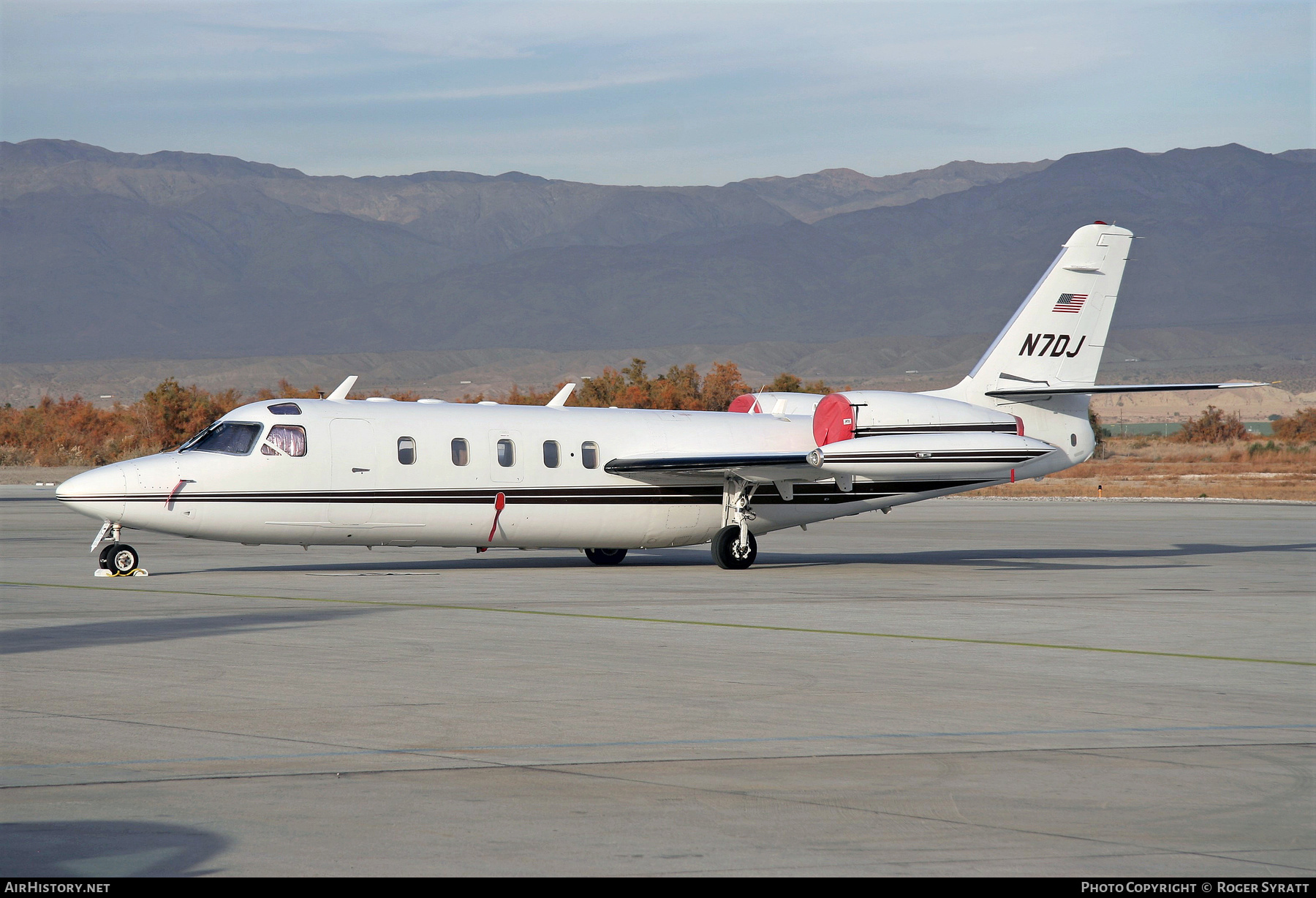 Aircraft Photo of N7DJ | Israel Aircraft Industries IAI-1124 Westwind 1 | AirHistory.net #553241