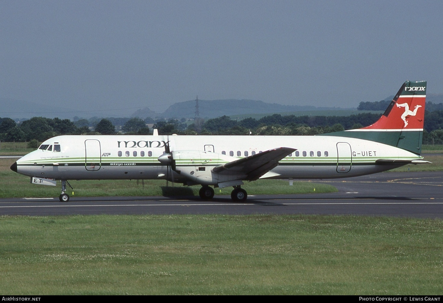 Aircraft Photo of G-UIET | British Aerospace ATP | Manx Airlines | AirHistory.net #553246