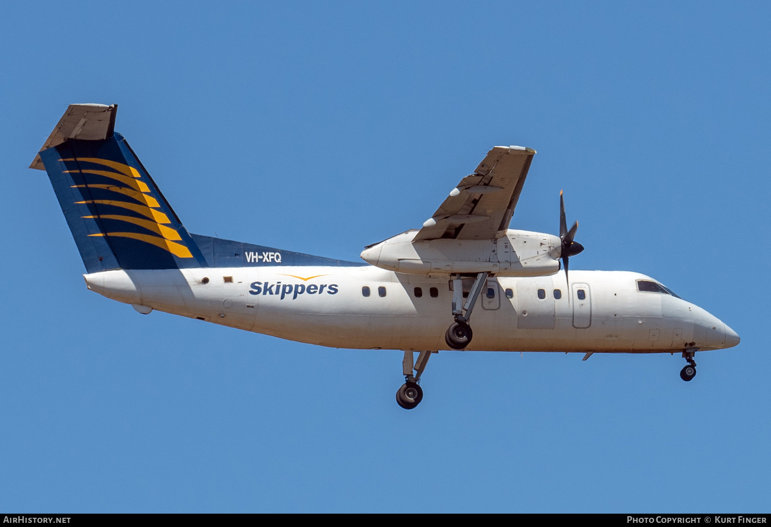 Aircraft Photo of VH-XFQ | De Havilland Canada DHC-8-106 Dash 8 | Skippers Aviation | AirHistory.net #553254