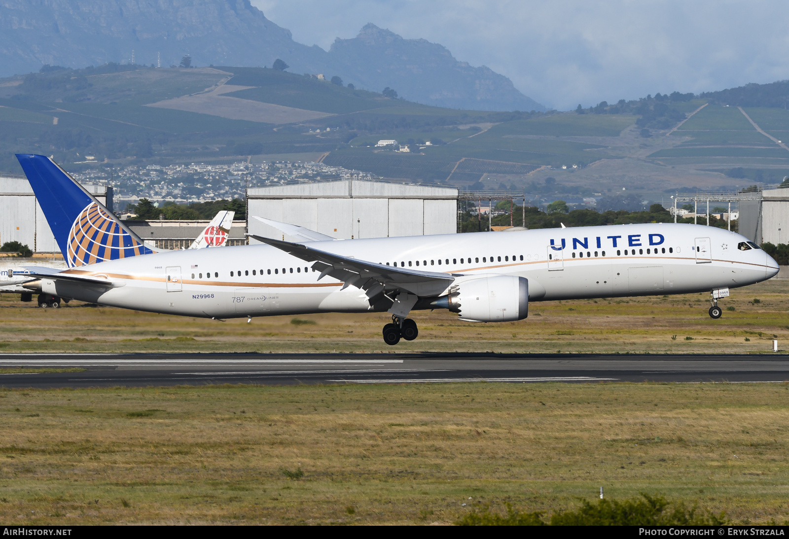 Aircraft Photo of N29968 | Boeing 787-9 Dreamliner | United Airlines | AirHistory.net #553255