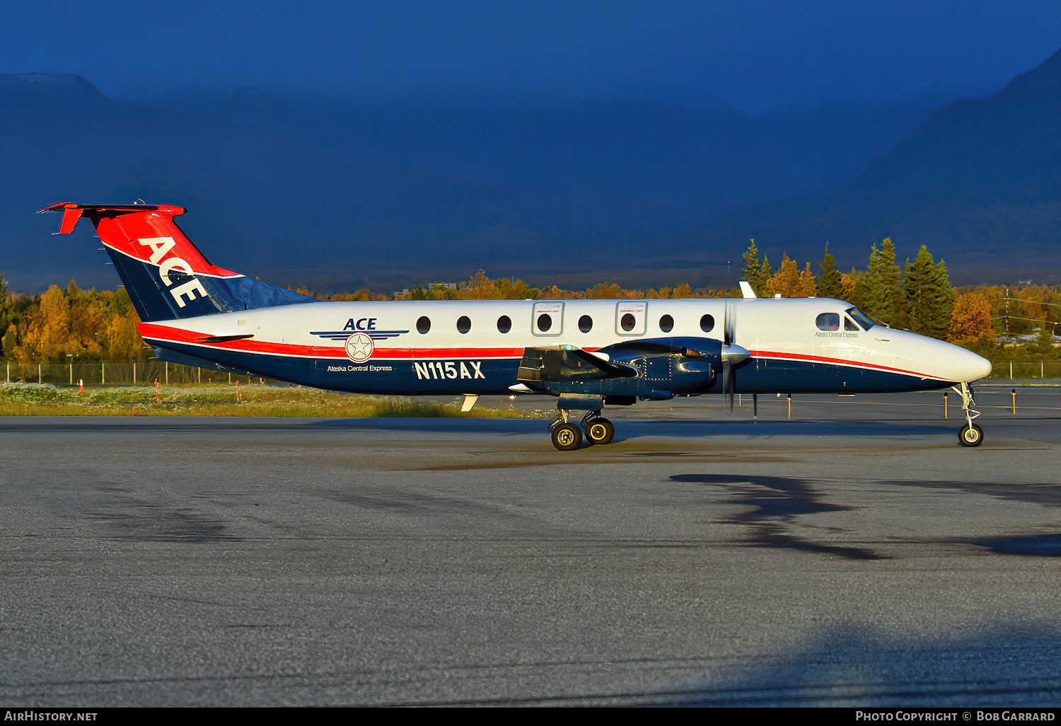 Aircraft Photo of N115AX | Beech 1900C-1 | Alaska Central Express - ACE | AirHistory.net #553259