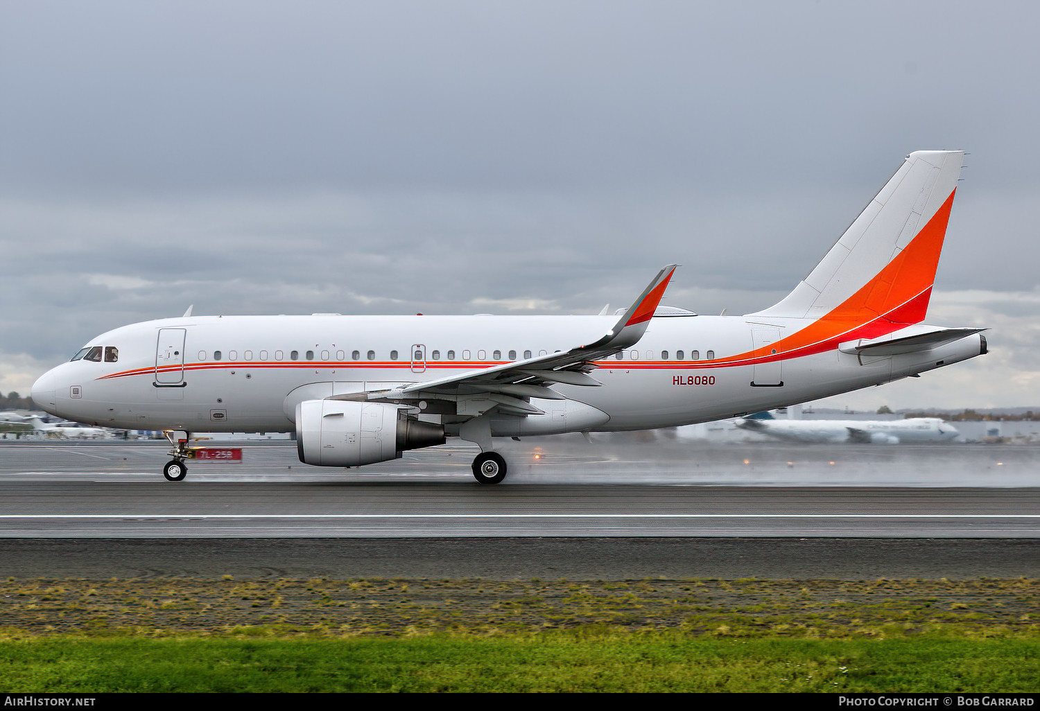 Aircraft Photo of HL8080 | Airbus ACJ319 (A319-115/CJ) | AirHistory.net #553265