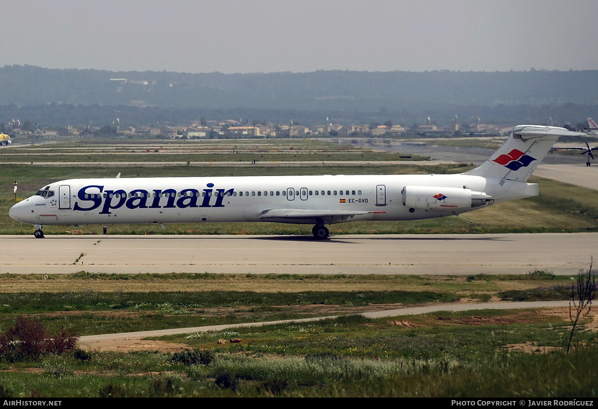 Aircraft Photo of EC-GVO | McDonnell Douglas MD-83 (DC-9-83) | Spanair | AirHistory.net #553301