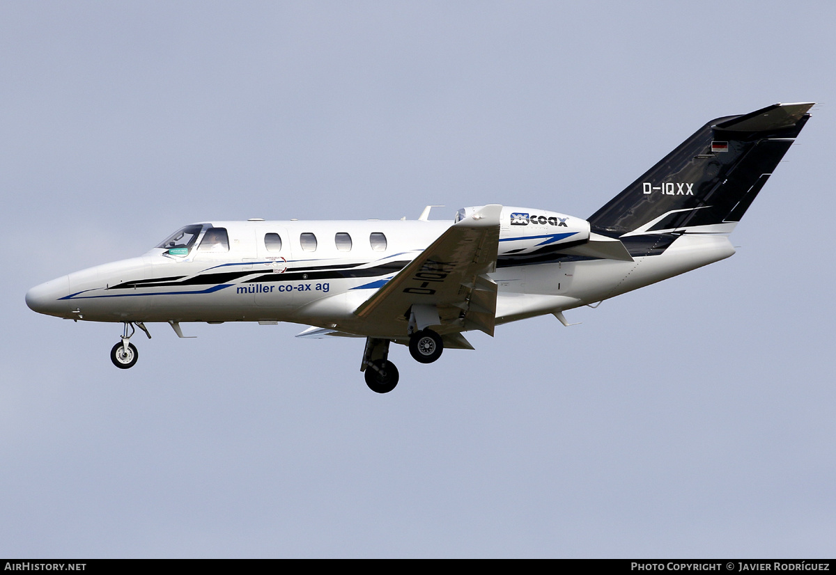 Aircraft Photo of D-IQXX | Cessna 525 CitationJet M2 | Müller co-ax | AirHistory.net #553318