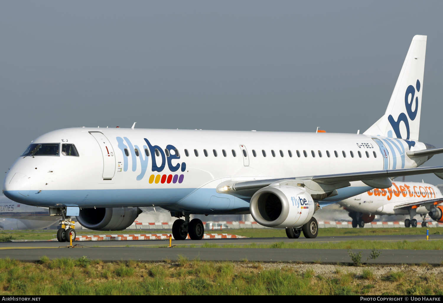 Aircraft Photo of G-FBEJ | Embraer 195LR (ERJ-190-200LR) | Flybe | AirHistory.net #553322