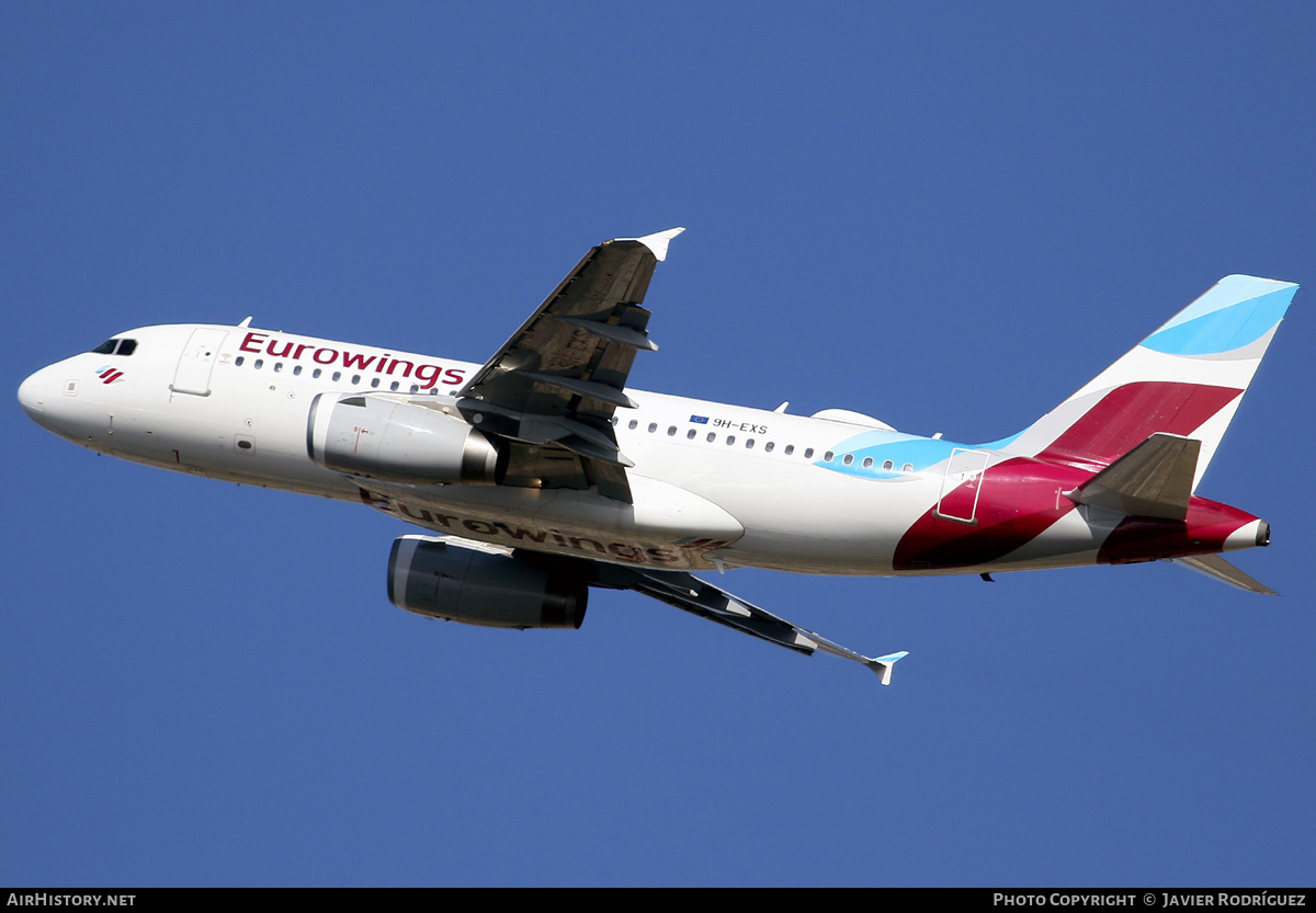 Aircraft Photo of 9H-EXS | Airbus A319-132 | Eurowings | AirHistory.net #553330