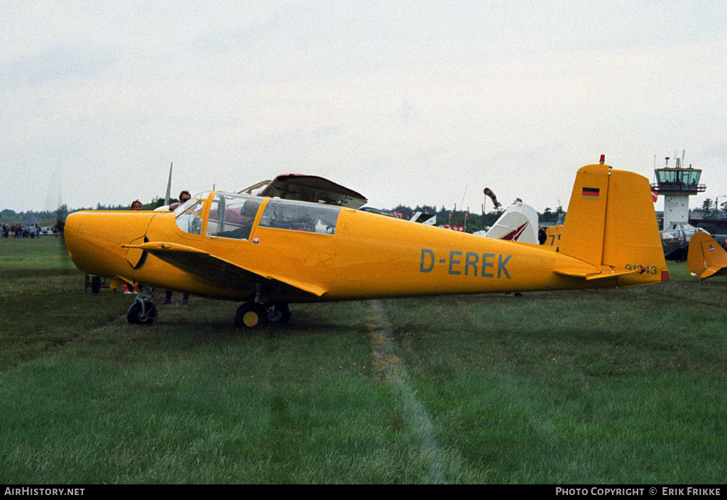 Aircraft Photo of D-EREK | Saab 91B-2 Safir | AirHistory.net #553356