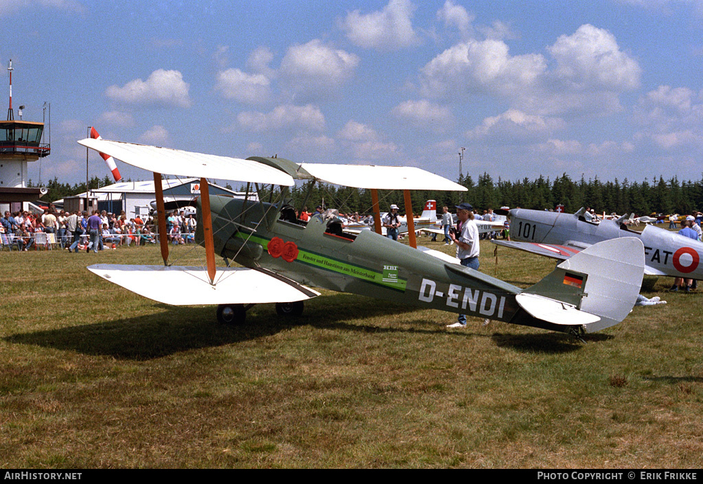 Aircraft Photo of D-ENDI | De Havilland D.H. 82A Tiger Moth | AirHistory.net #553370