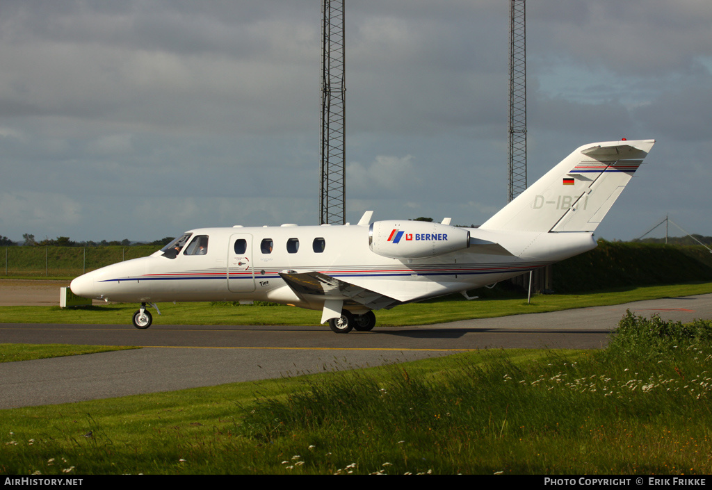 Aircraft Photo of D-IBTI | Cessna 525 CitationJet CJ1+ | Berner Group | AirHistory.net #553396