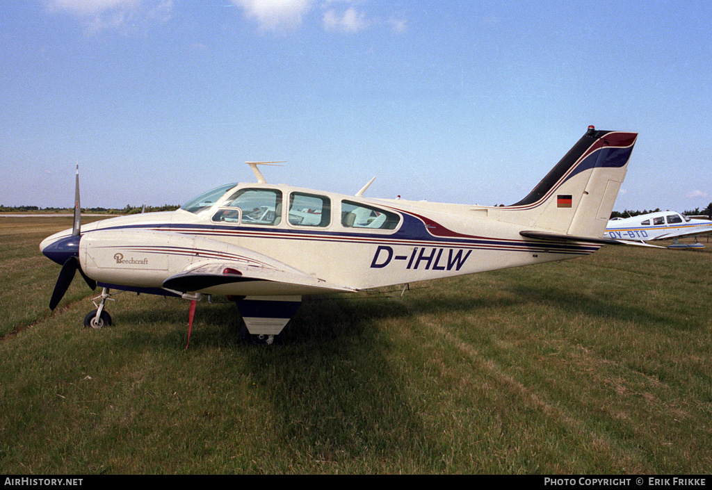 Aircraft Photo of D-IHLW | Beech B55 Baron (95-B55) | AirHistory.net #553398