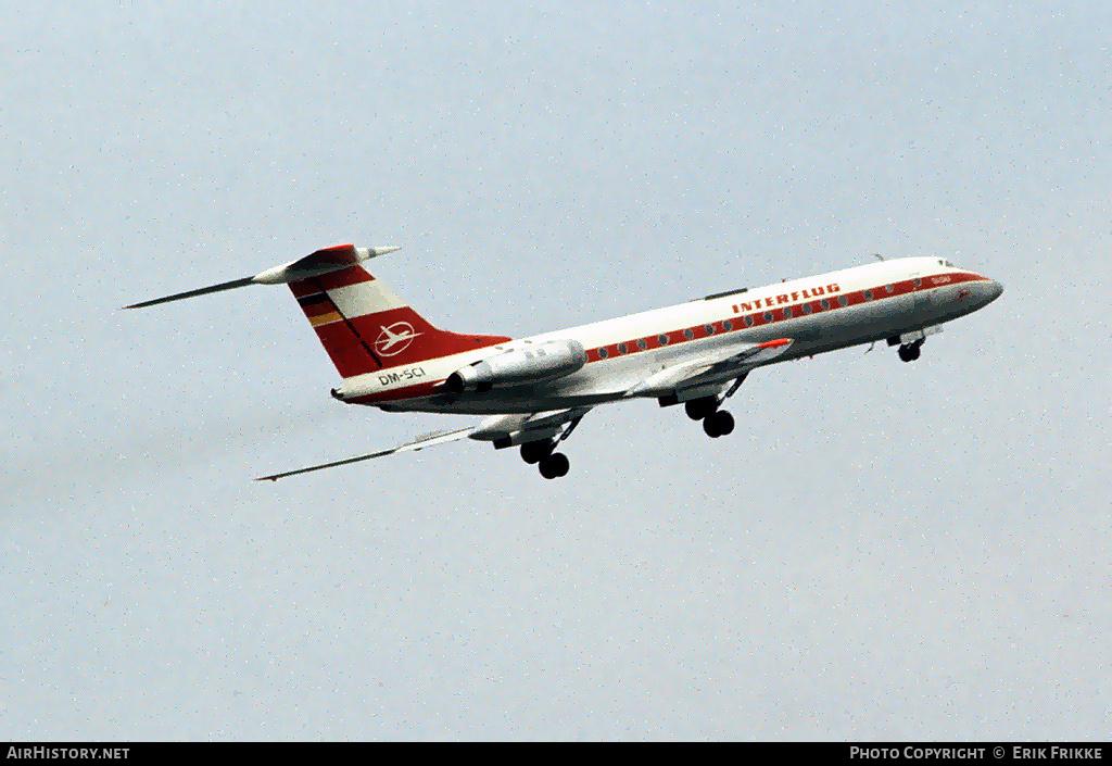 Aircraft Photo of DM-SCI | Tupolev Tu-134A | Interflug | AirHistory.net #553405