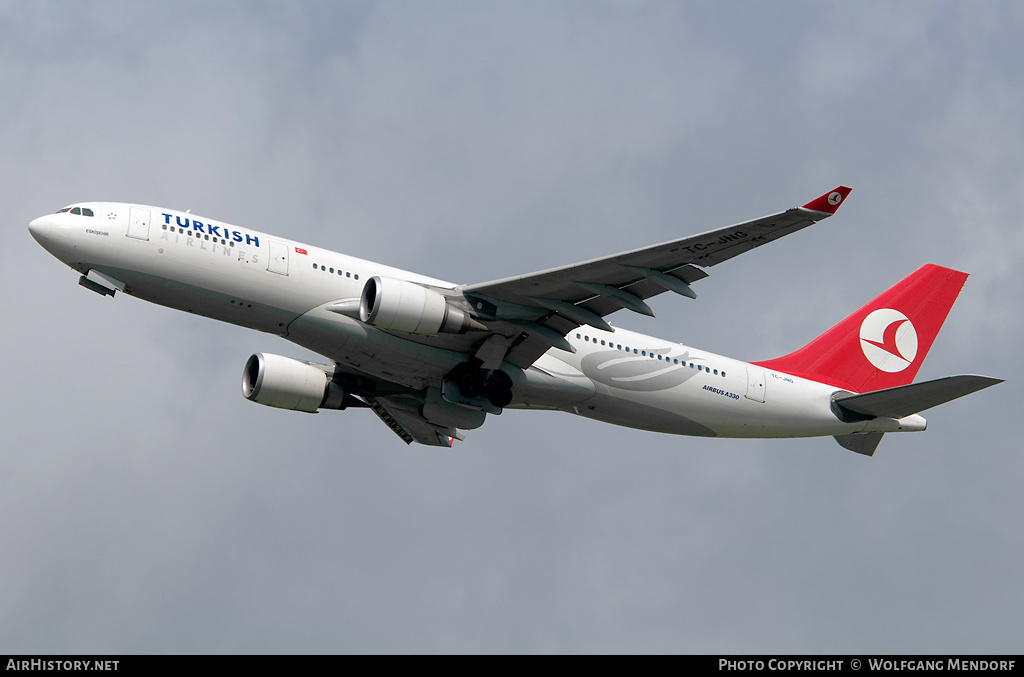 Aircraft Photo of TC-JNG | Airbus A330-203 | Turkish Airlines | AirHistory.net #553443