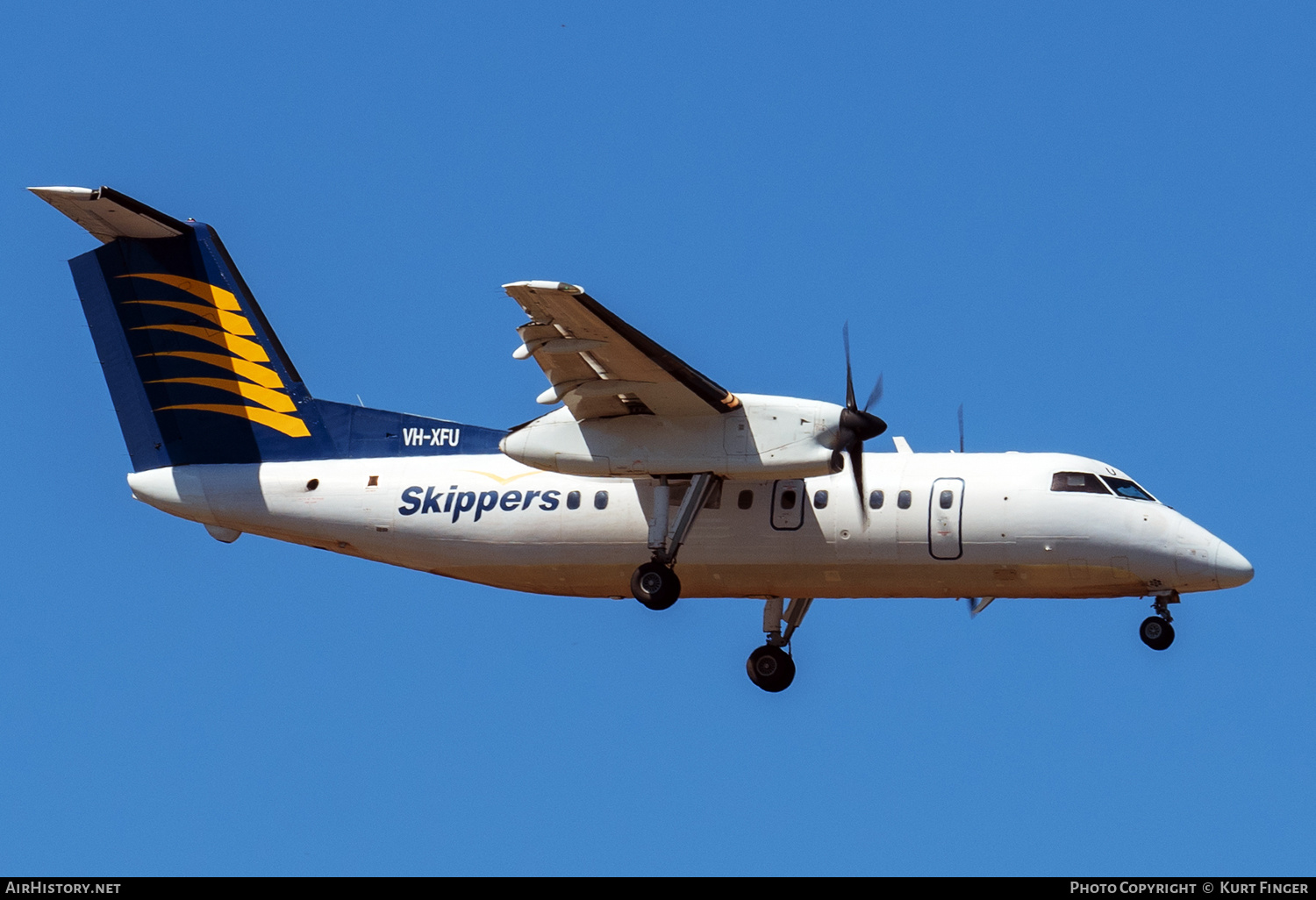 Aircraft Photo of VH-XFU | De Havilland Canada DHC-8-102 Dash 8 | Skippers Aviation | AirHistory.net #553448