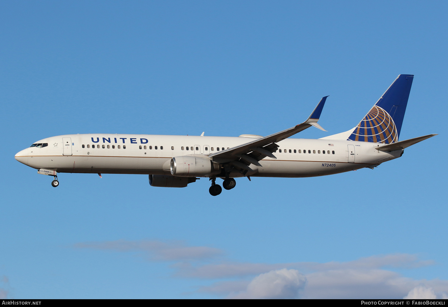 Aircraft Photo of N72405 | Boeing 737-924 | United Airlines | AirHistory.net #553457