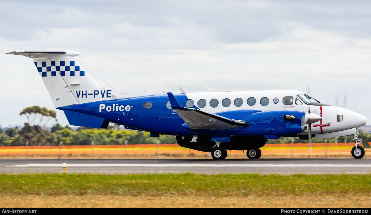 Aircraft Photo of VH-PVE | Beechcraft 350i King Air (B300) | Victoria Police | AirHistory.net #553460