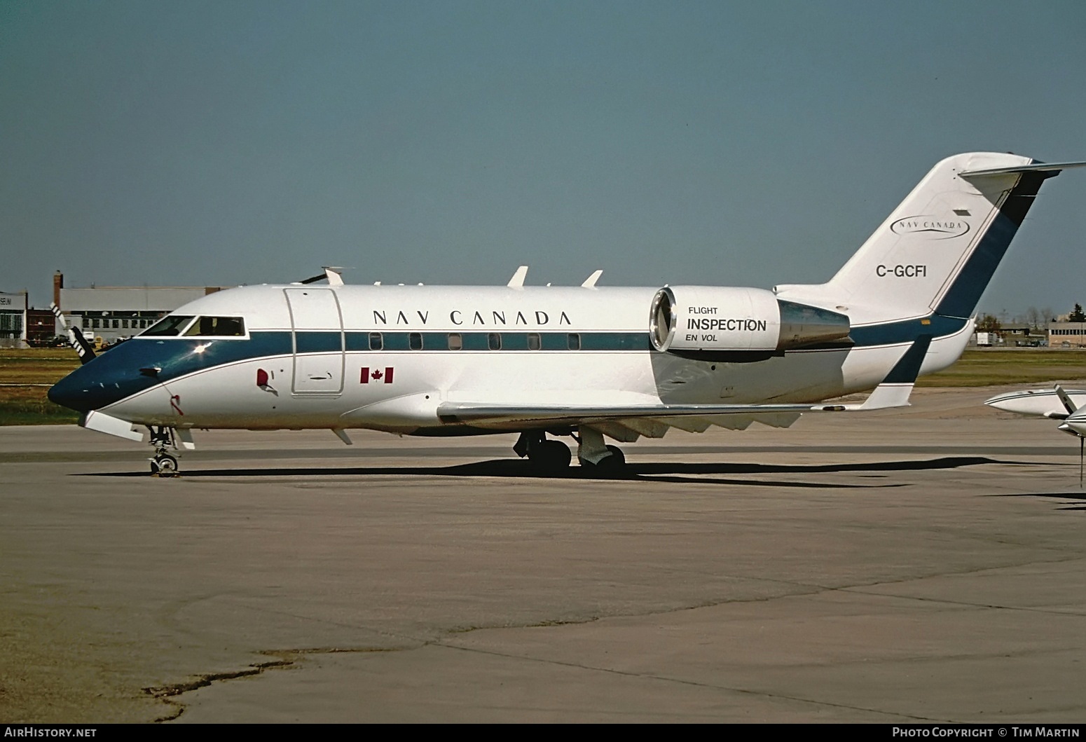 Aircraft Photo of C-GCFI | Canadair Challenger 601 (CL-600-2A12) | Nav Canada | AirHistory.net #553465