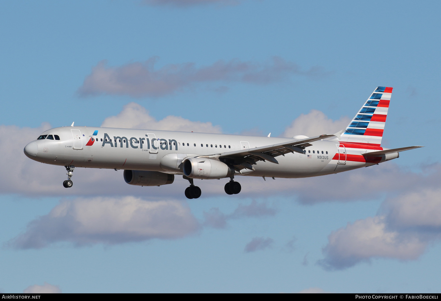 Aircraft Photo of N913US | Airbus A321-231 | American Airlines | AirHistory.net #553466