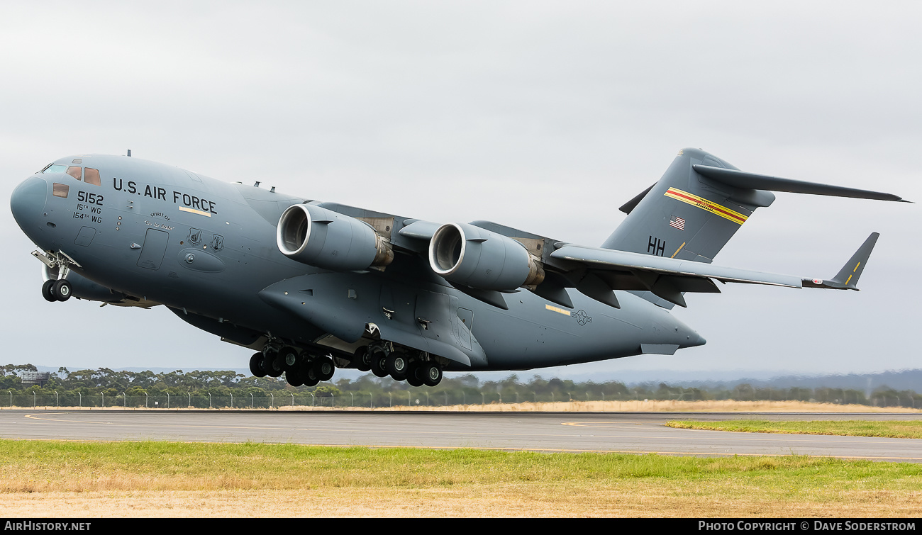 Aircraft Photo of 05-5152 / 55152 | Boeing C-17A Globemaster III | USA - Air Force | AirHistory.net #553492