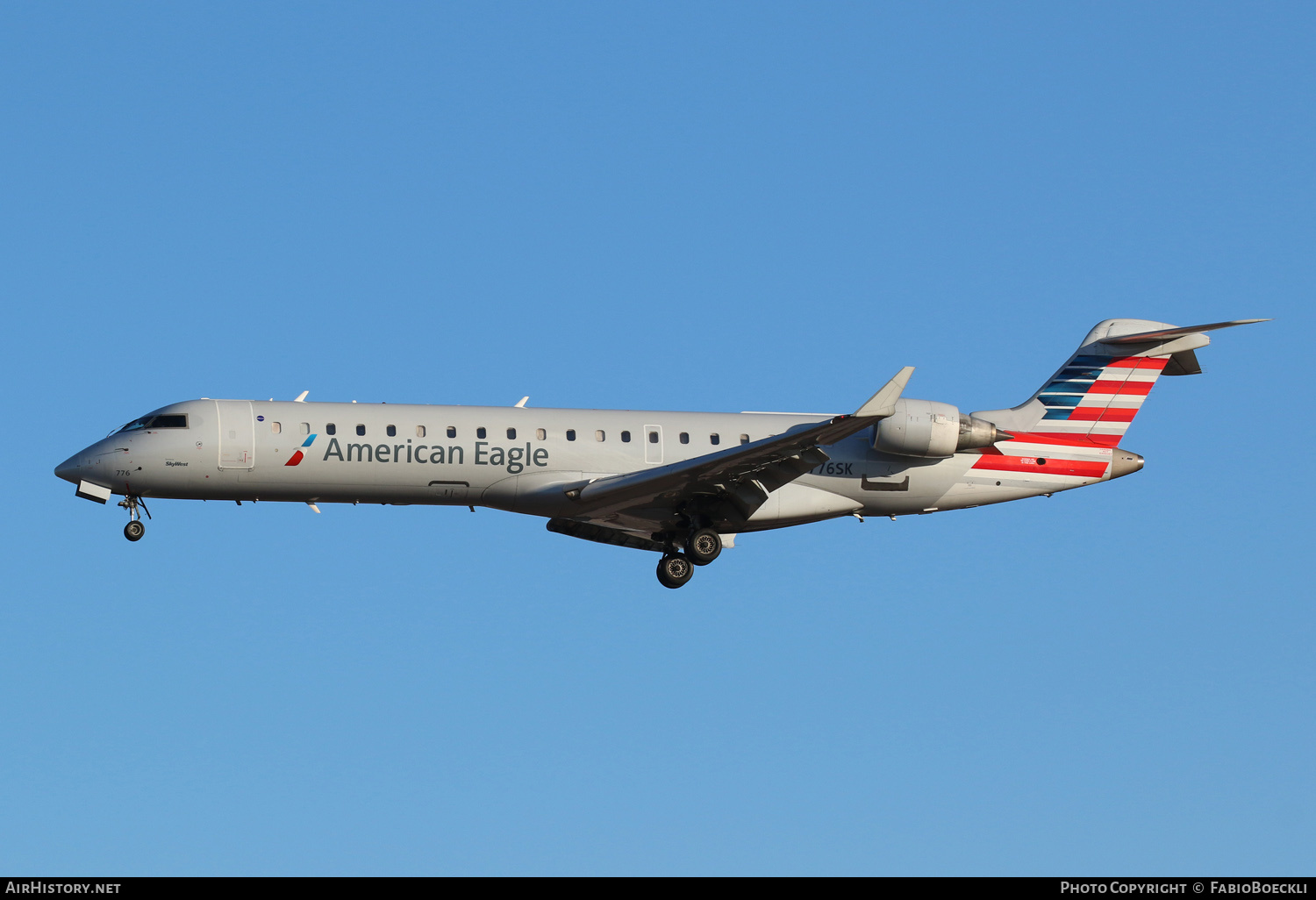 Aircraft Photo of N776SK | Bombardier CRJ-701 (CL-600-2C10) | American Eagle | AirHistory.net #553496