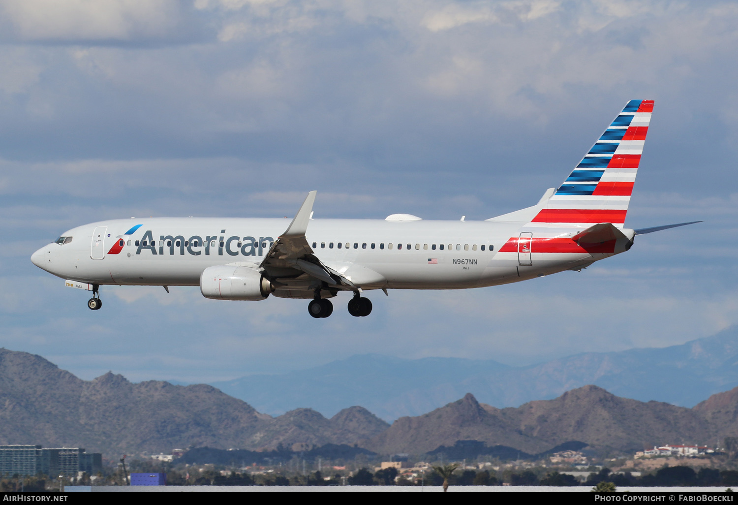 Aircraft Photo of N967NN | Boeing 737-823 | American Airlines | AirHistory.net #553500