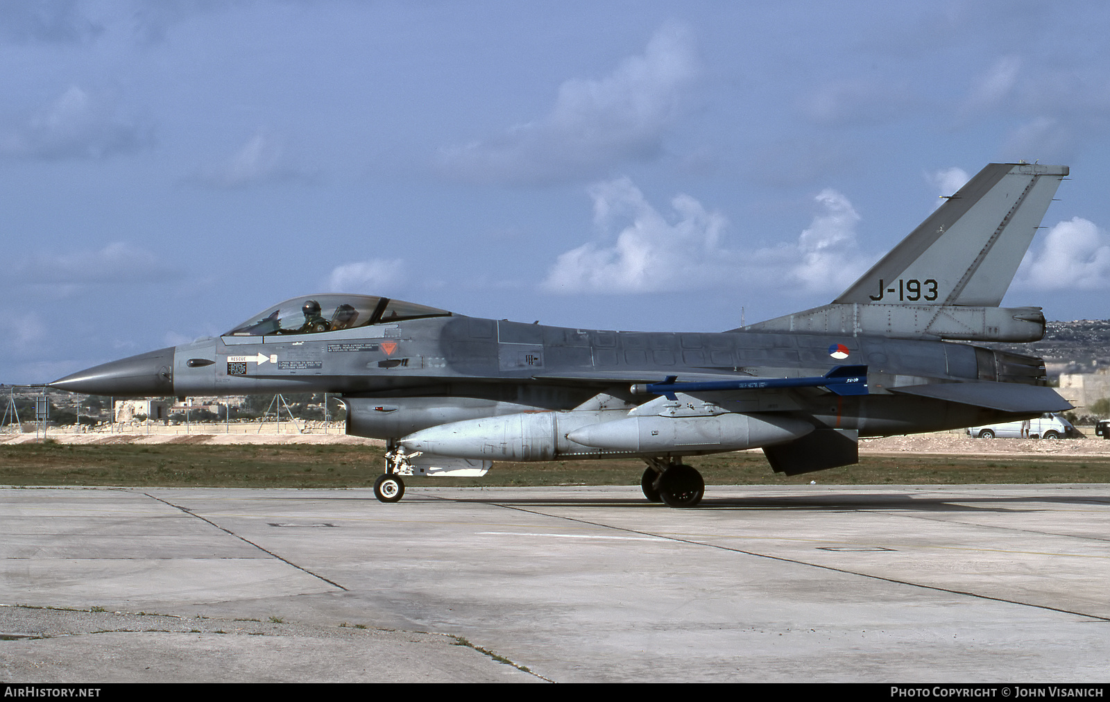 Aircraft Photo of J-193 | General Dynamics F-16AM Fighting Falcon | Netherlands - Air Force | AirHistory.net #553506