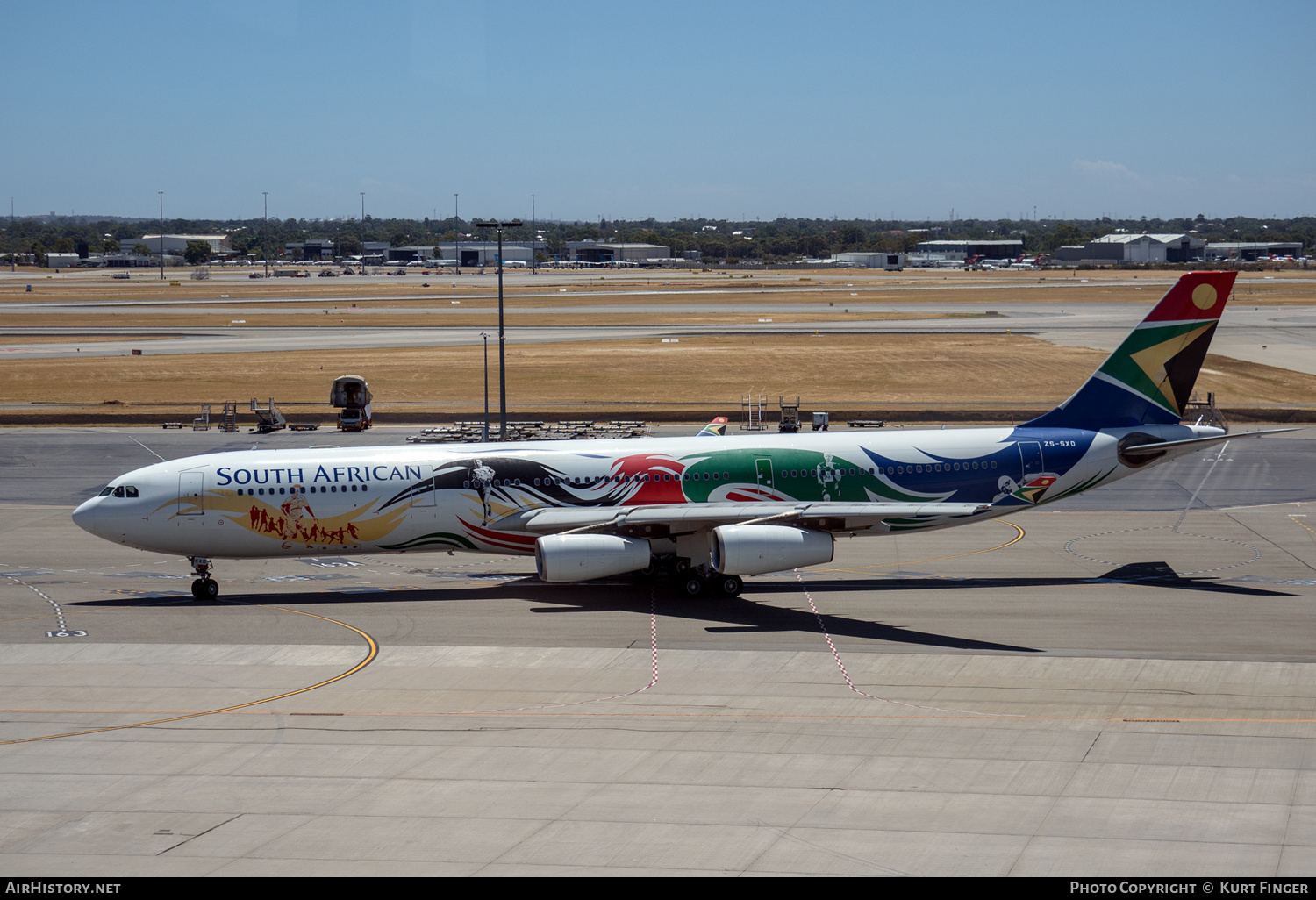 Aircraft Photo of ZS-SXD | Airbus A340-313E | South African Airways | AirHistory.net #553519