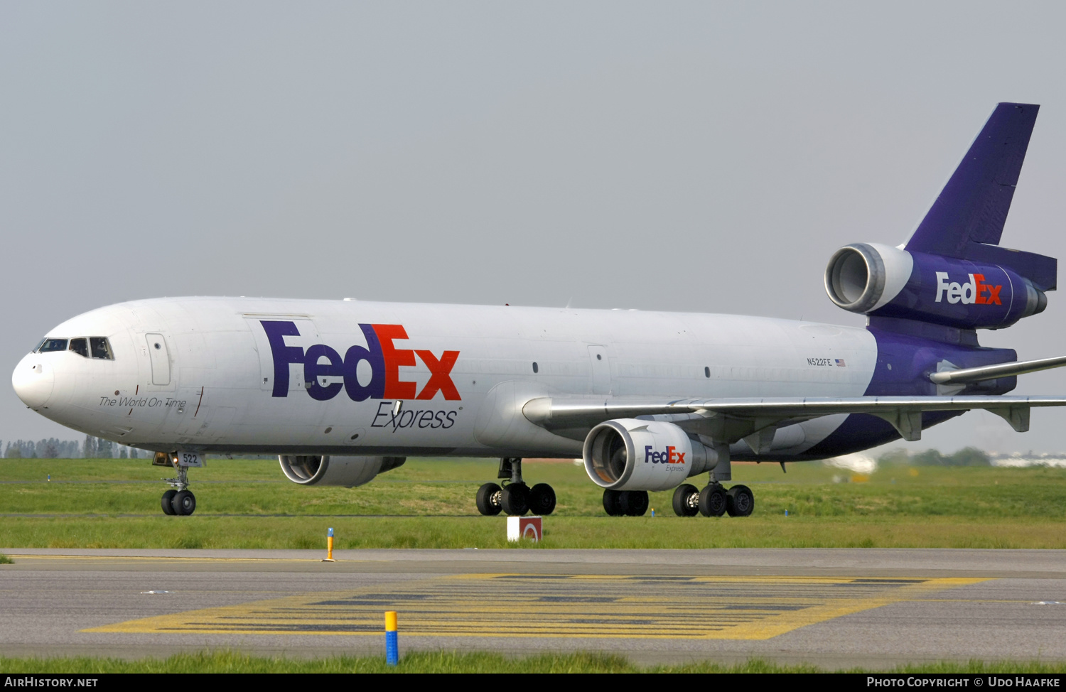 Aircraft Photo of N522FE | McDonnell Douglas MD-11/F | FedEx Express - Federal Express | AirHistory.net #553531