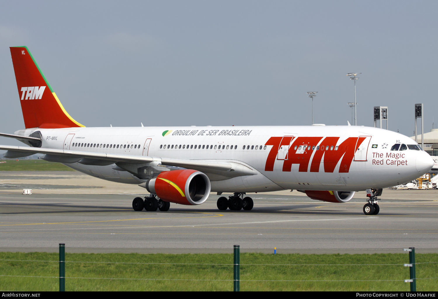 Aircraft Photo of PT-MVL | Airbus A330-203 | TAM Linhas Aéreas | AirHistory.net #553541