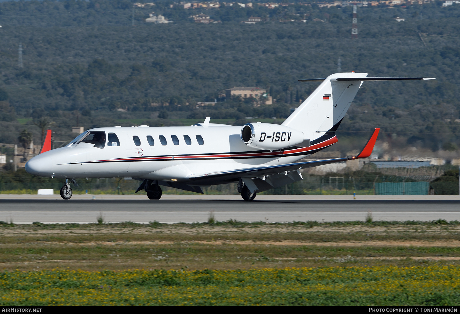 Aircraft Photo of D-ISCV | Cessna 525A CitationJet CJ2+ | AirHistory.net #553542