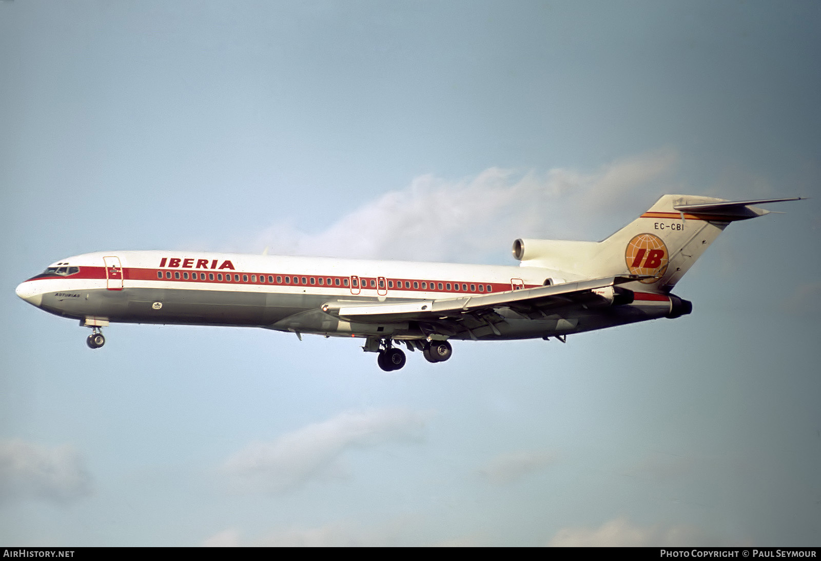 Aircraft Photo of EC-CBI | Boeing 727-256/Adv | Iberia | AirHistory.net #553545