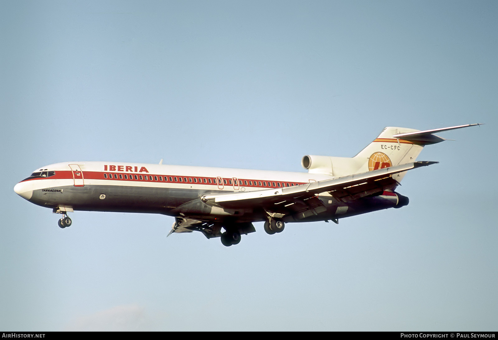 Aircraft Photo of EC-CFC | Boeing 727-256/Adv | Iberia | AirHistory.net #553549