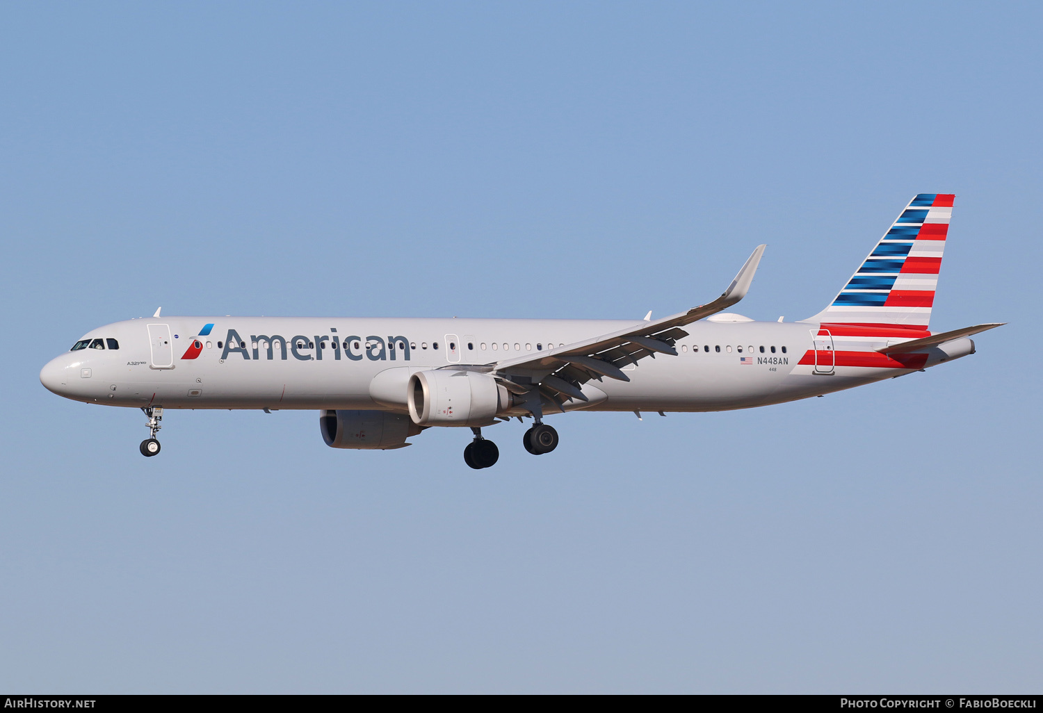 Aircraft Photo of N448AN | Airbus A321-253NX | American Airlines | AirHistory.net #553556