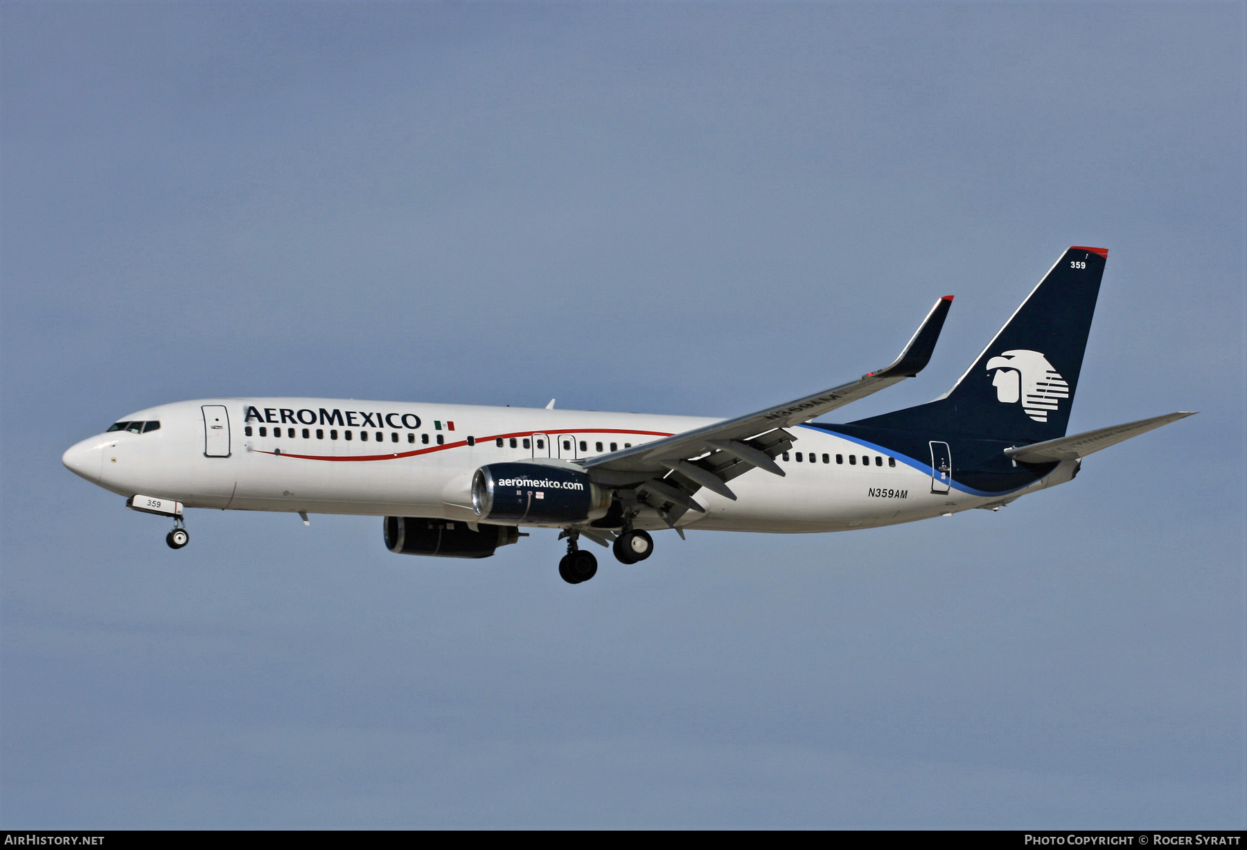 Aircraft Photo of N359AM | Boeing 737-8CX | AeroMéxico | AirHistory.net #553579