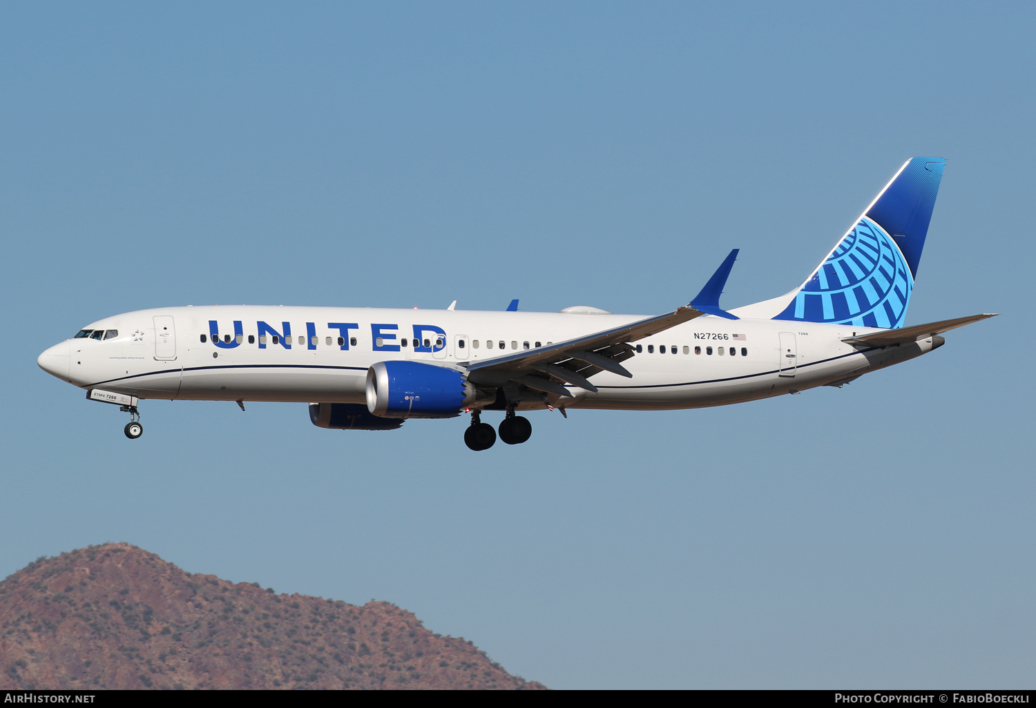 Aircraft Photo of N27266 | Boeing 737-8 Max 8 | United Airlines | AirHistory.net #553598