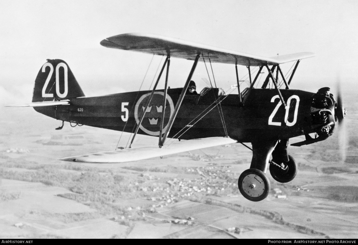 Aircraft Photo of 620 | Focke-Wulf Sk12 Stieglitz (Fw-44J) | Sweden - Air Force | AirHistory.net #553616