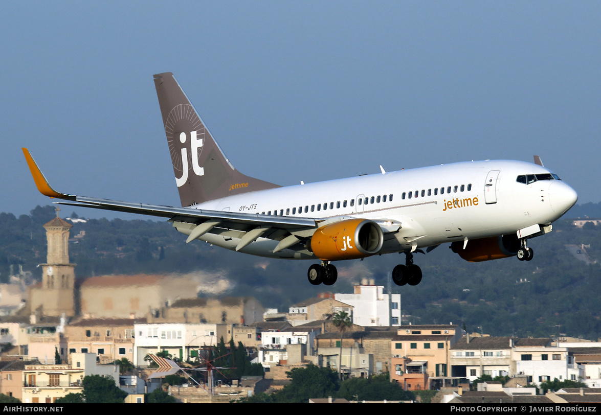 Aircraft Photo of OY-JTS | Boeing 737-7K2 | Jettime | AirHistory.net #553620