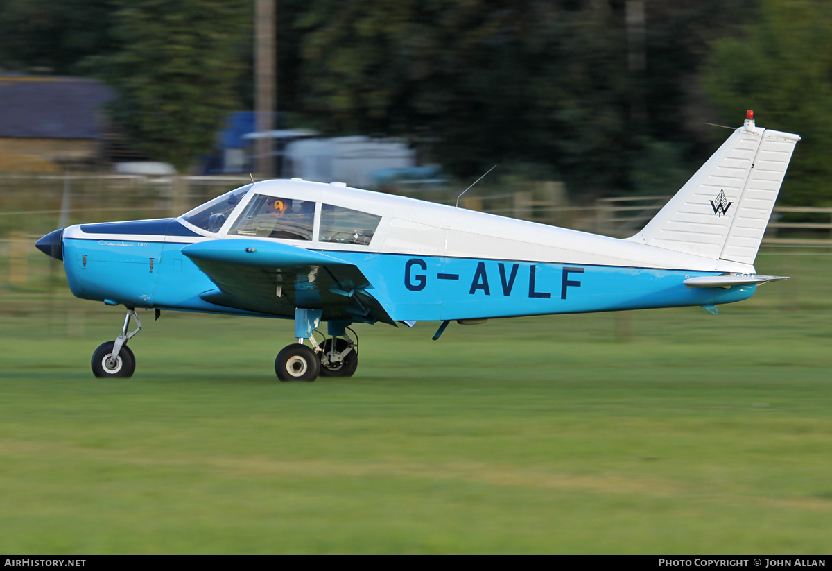 Aircraft Photo of G-AVLF | Piper PA-28-140 Cherokee | AirHistory.net #553623