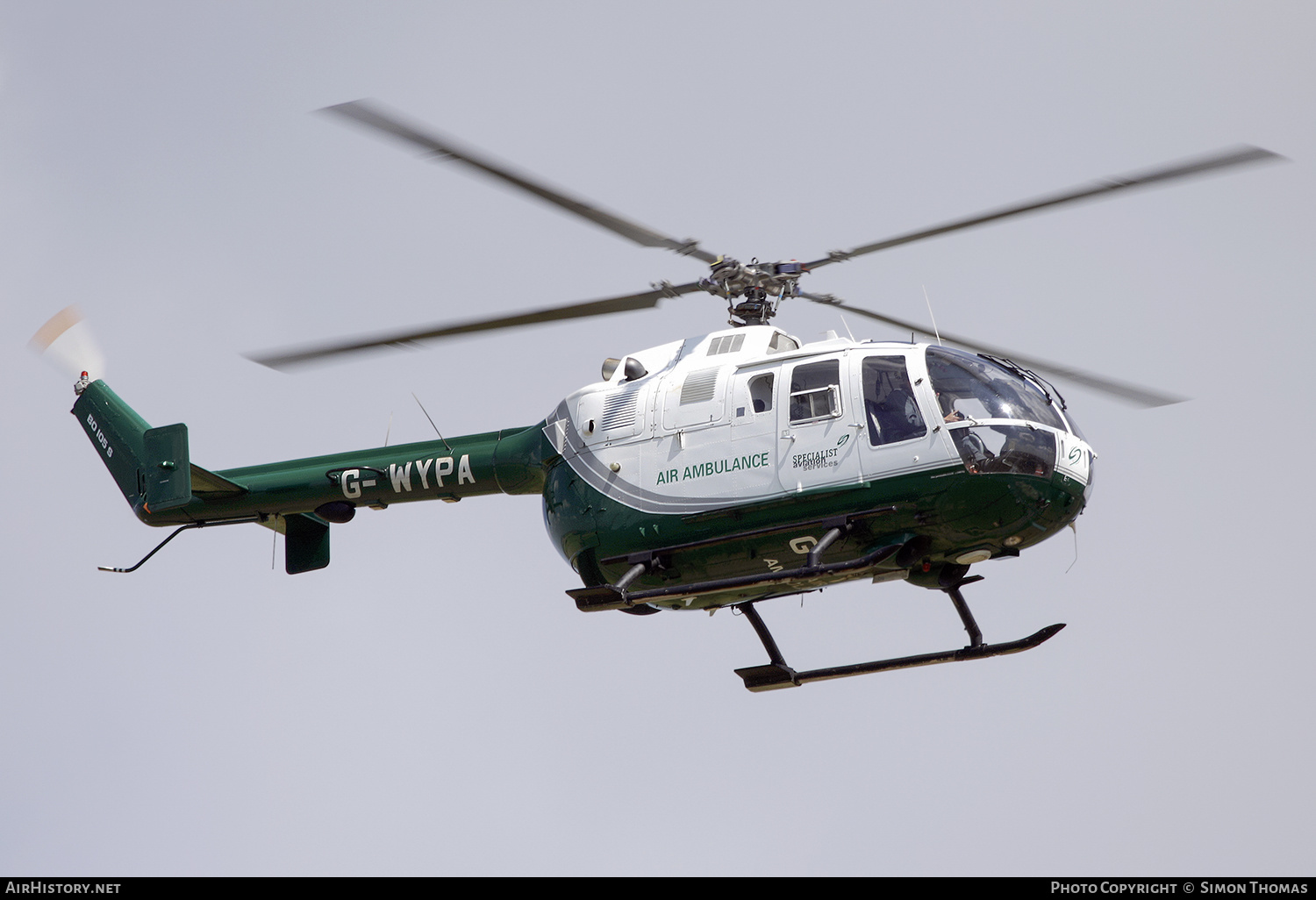 Aircraft Photo of G-WYPA | MBB BO-105DBS-4 | Specialist Aviation Services | AirHistory.net #553659