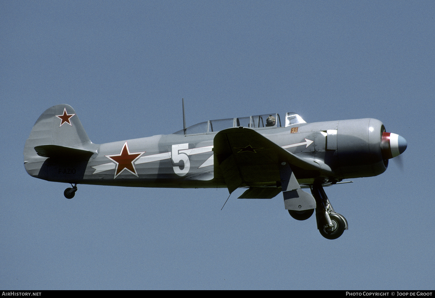 Aircraft Photo of F-AZIO / 5 white | Yakovlev Yak-11 | Soviet Union - Air Force | AirHistory.net #553676