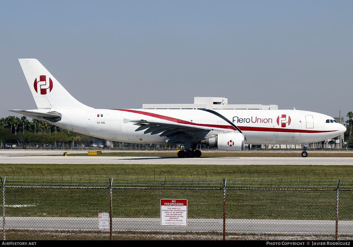 Aircraft Photo of XA-GGL | Airbus A300B4-605R(F) | AeroUnion | AirHistory.net #553689