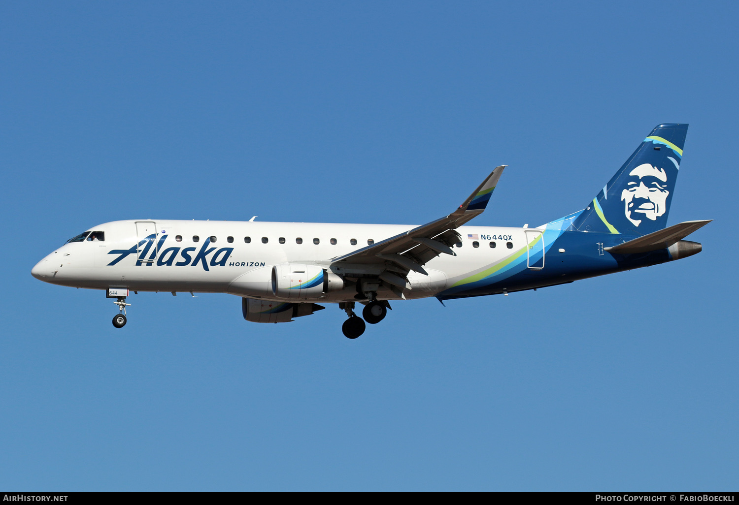 Aircraft Photo of N644QX | Embraer 175LR (ERJ-170-200LR) | Alaska Airlines | AirHistory.net #553697