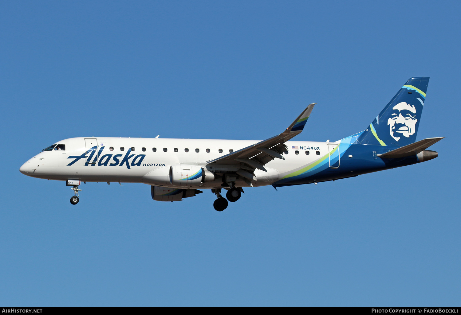 Aircraft Photo of N644QX | Embraer 175LR (ERJ-170-200LR) | Alaska Airlines | AirHistory.net #553697
