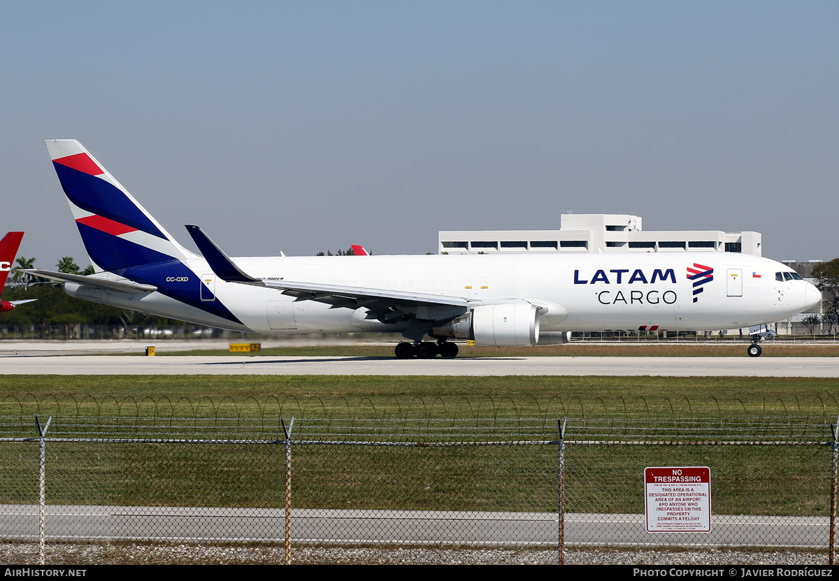 Aircraft Photo of CC-CXD | Boeing 767-316/ER(BCF) | LATAM Cargo | AirHistory.net #553699