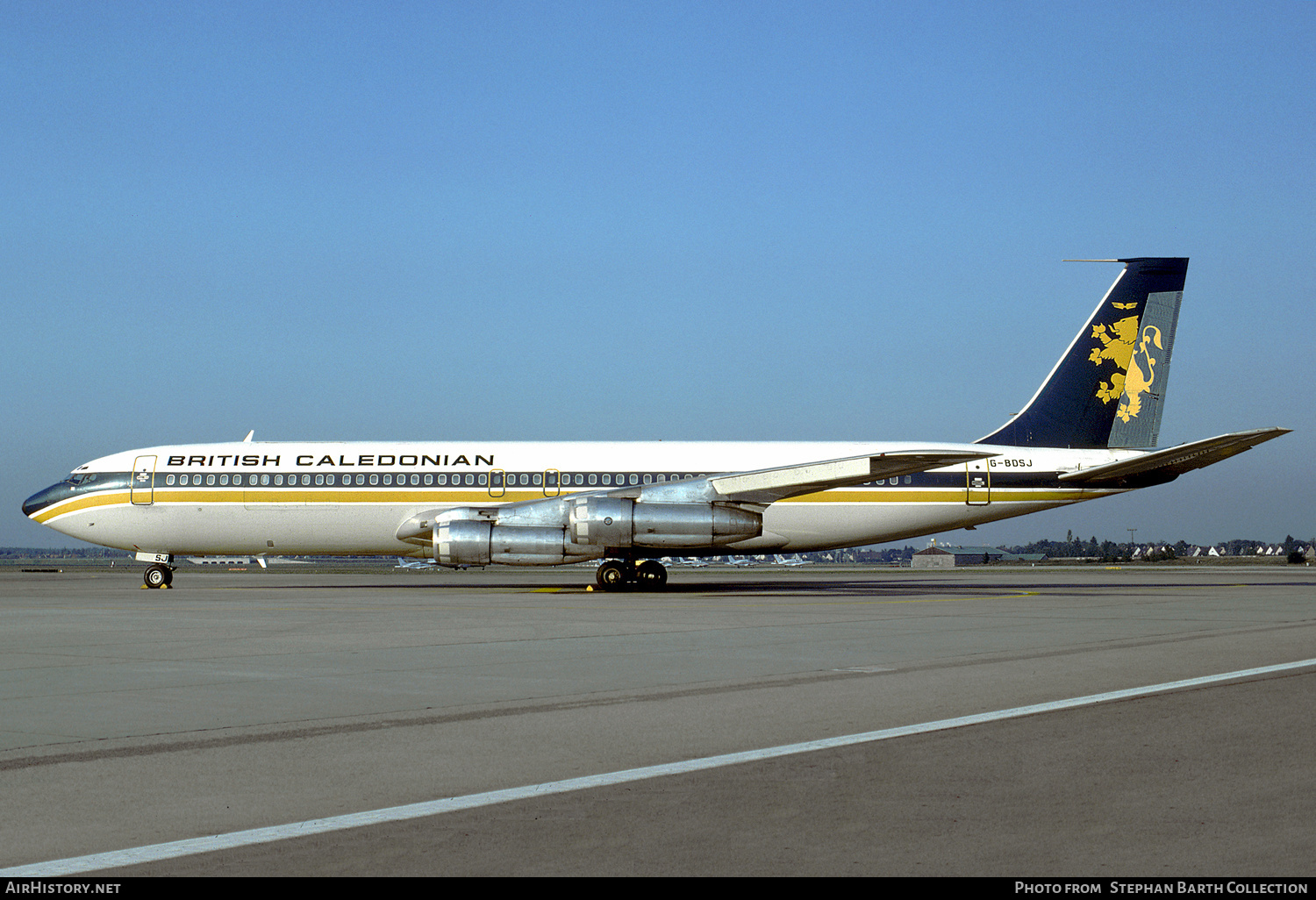 Aircraft Photo of G-BDSJ | Boeing 707-338C | British Caledonian Airways | AirHistory.net #553729