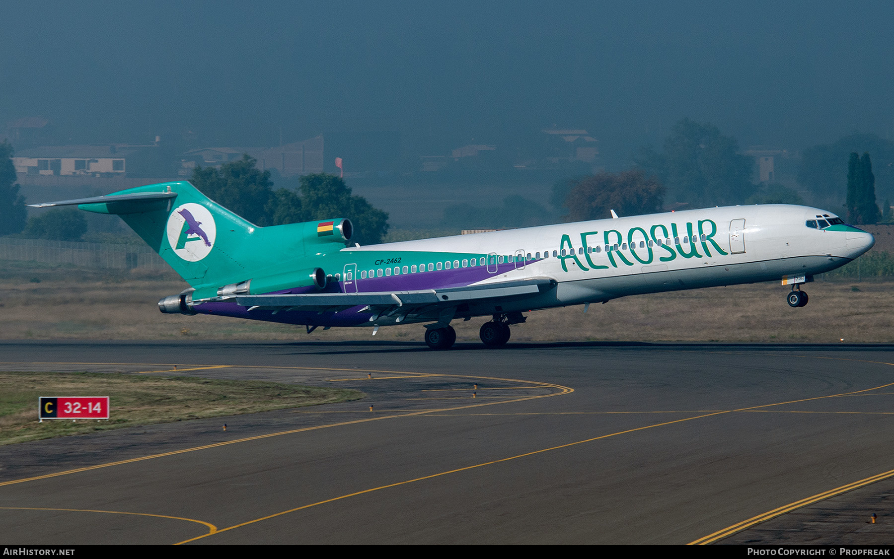 Aircraft Photo of CP-2462 | Boeing 727-264 | AeroSur | AirHistory.net #553734