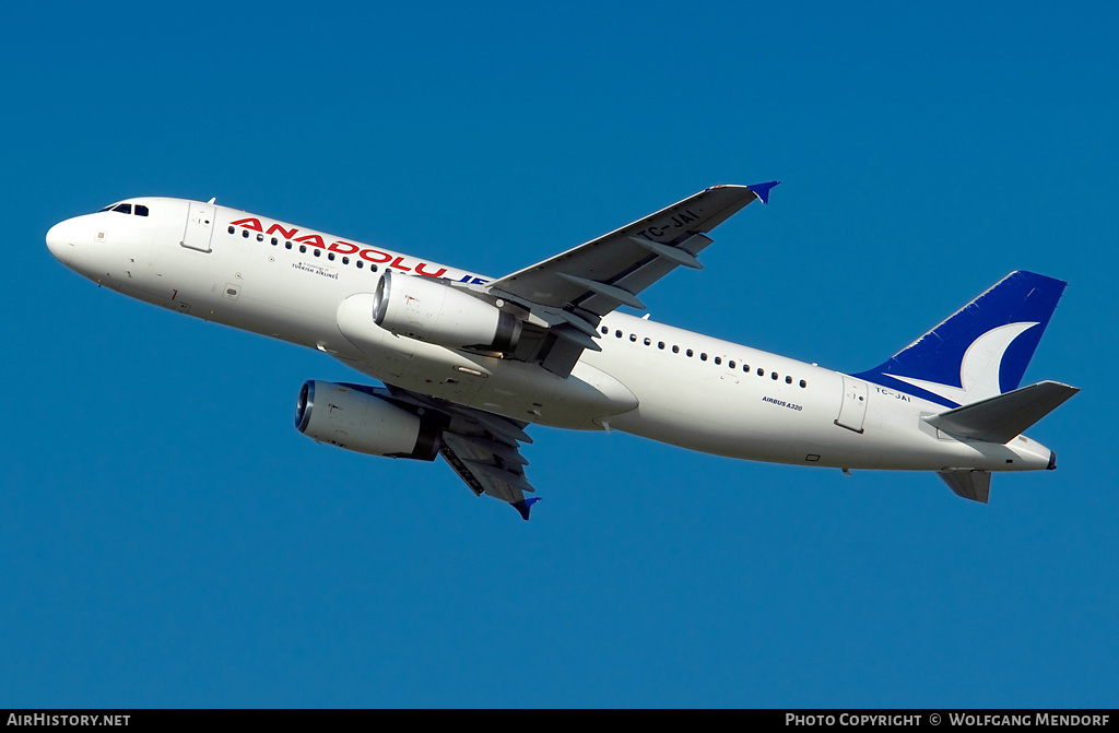 Aircraft Photo of TC-JAI | Airbus A320-232 | AnadoluJet | AirHistory.net #553748